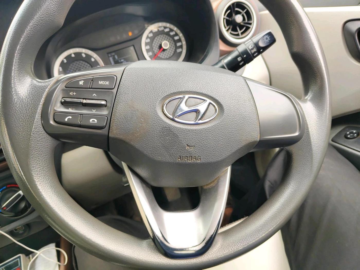 2021 Hyundai AURA S 1.2 CNG, CNG, Manual, 98,862 km, interior