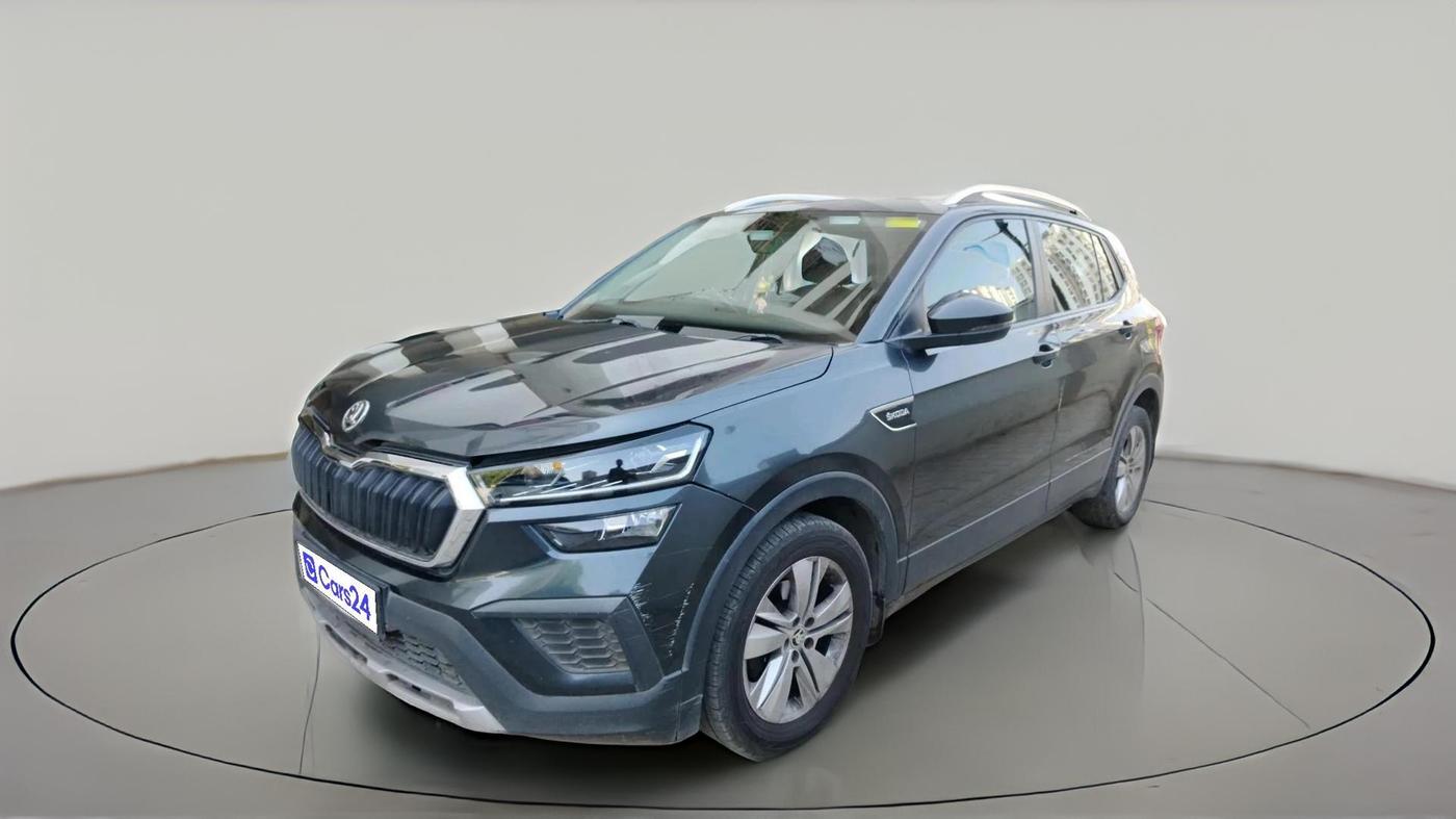 2022 Skoda KUSHAQ AMBITION 1.0L TSI AT, Petrol, Automatic, 1,67,429 km, exterior