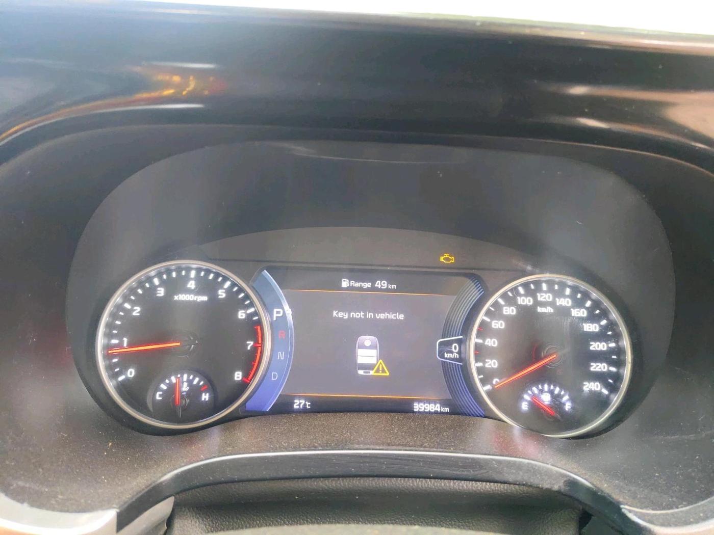 2020 KIA SELTOS GTX AT 1.4 PETROL, Petrol, Automatic, 39,984 km, interior