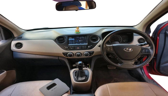 2017 Hyundai Grand i10 SPORTZ (O) AT 1.2 KAPPA VTVT, CNG, Automatic, 3,60,000 km, interior