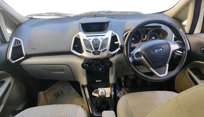 2015 Ford Ecosport TITANIUM 1.5L PETROL, Petrol, Manual, 1,00,711 km, interior