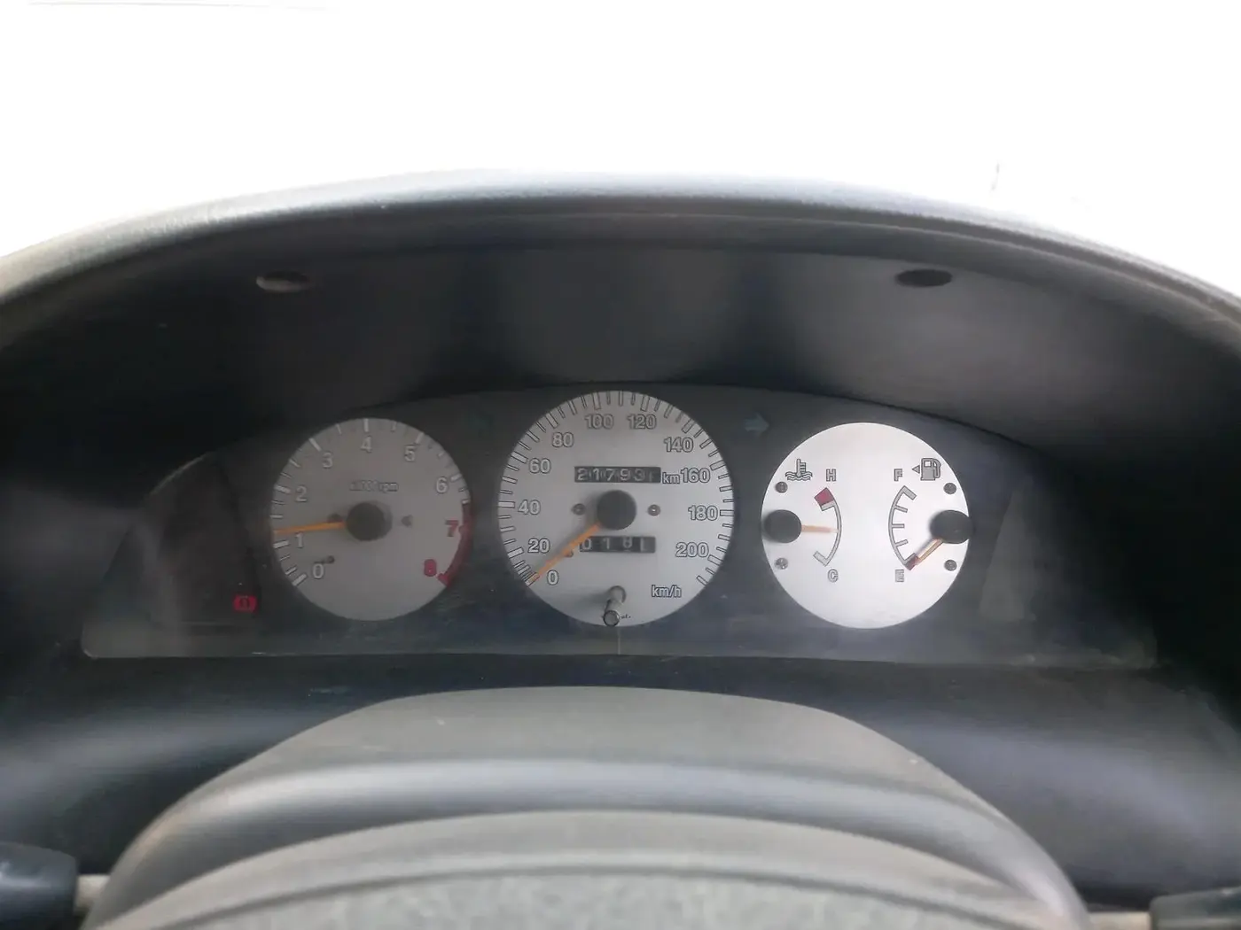2004 Maruti Baleno LXI, CNG, Manual, 2,17,936 km, interior