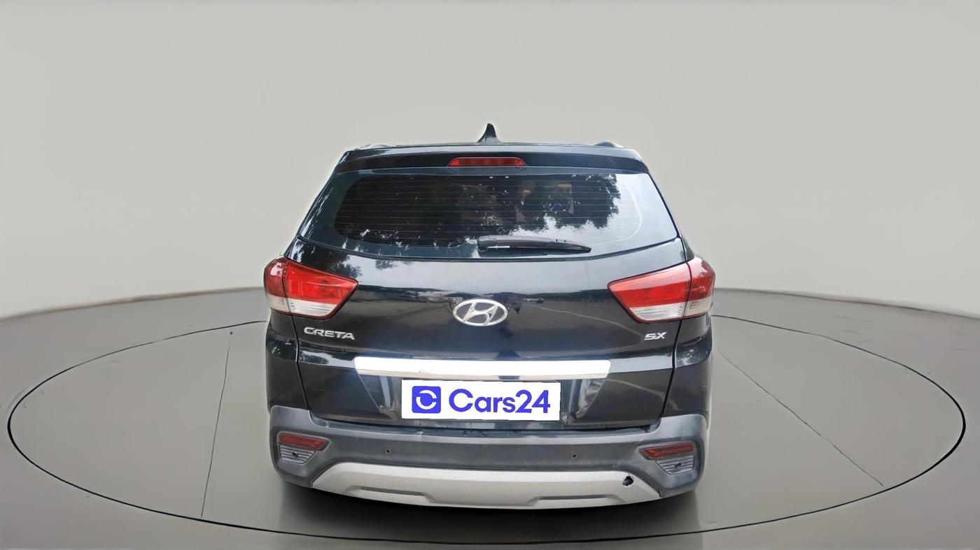 2018 Hyundai Creta SX AT 1.6 DIESEL, Diesel, Automatic, 1,59,247 km, exterior
