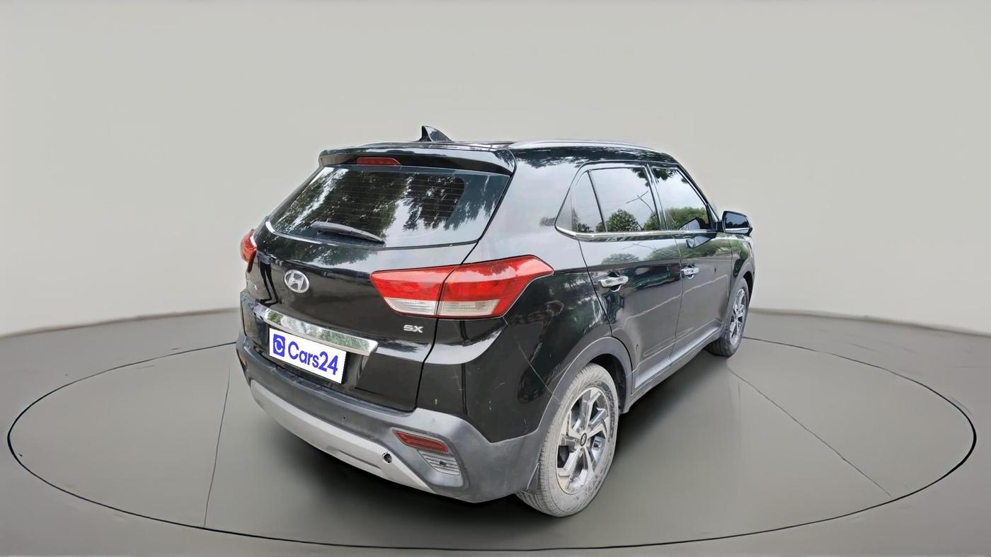 2018 Hyundai Creta SX AT 1.6 DIESEL, Diesel, Automatic, 1,59,247 km, exterior
