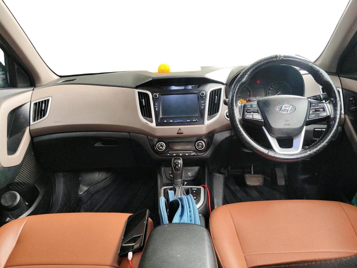 2018 Hyundai Creta SX AT 1.6 DIESEL, Diesel, Automatic, 1,59,247 km, interior