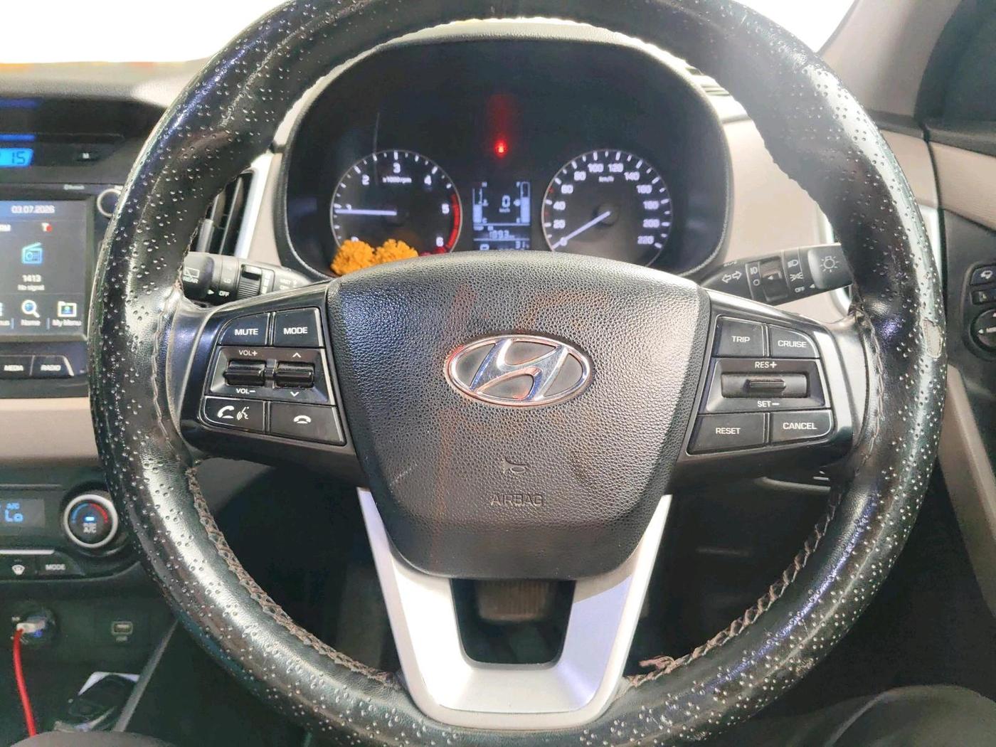 2018 Hyundai Creta SX AT 1.6 DIESEL, Diesel, Automatic, 1,59,247 km, interior