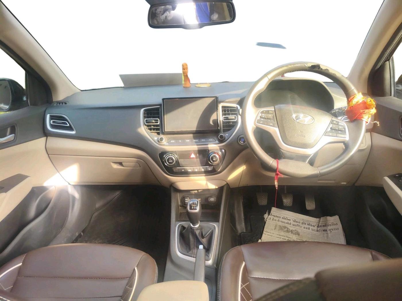 2020 Hyundai Verna SX 1.5 VTVT, Petrol, Manual, 62,100 km, interior