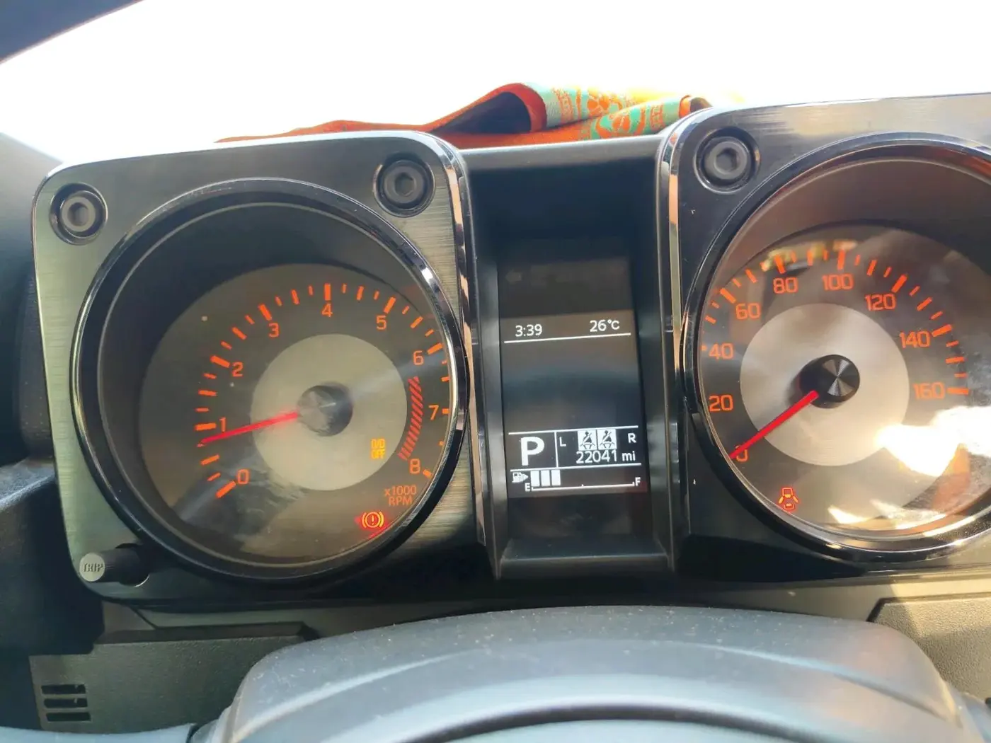 2023 Maruti JIMNY ALPHA ALL GRIP PRO AT, CNG, Automatic, 22,041 km, interior
