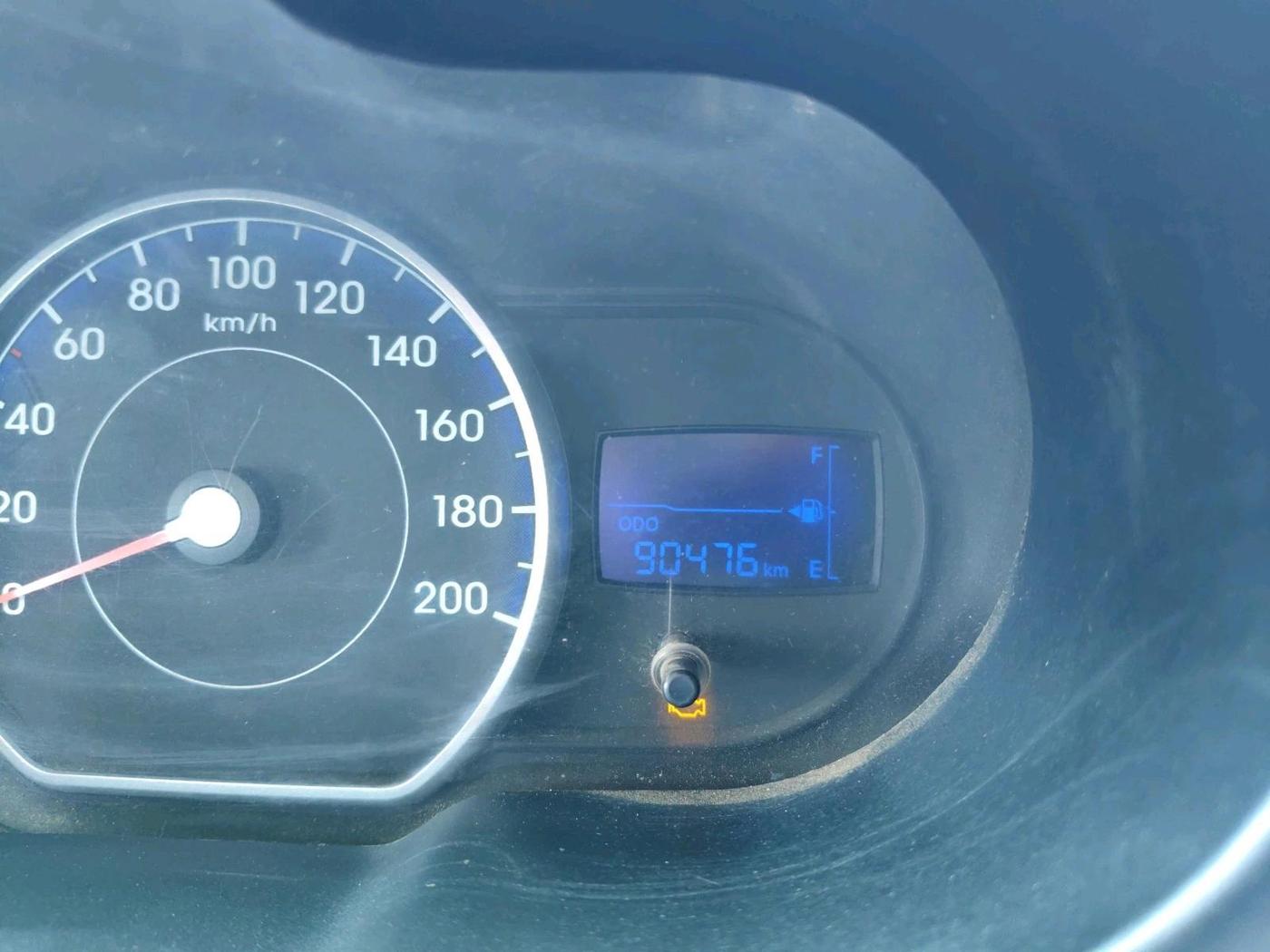 2011 Hyundai i10 MAGNA 1.1, CNG, Manual, 90,476 km, interior
