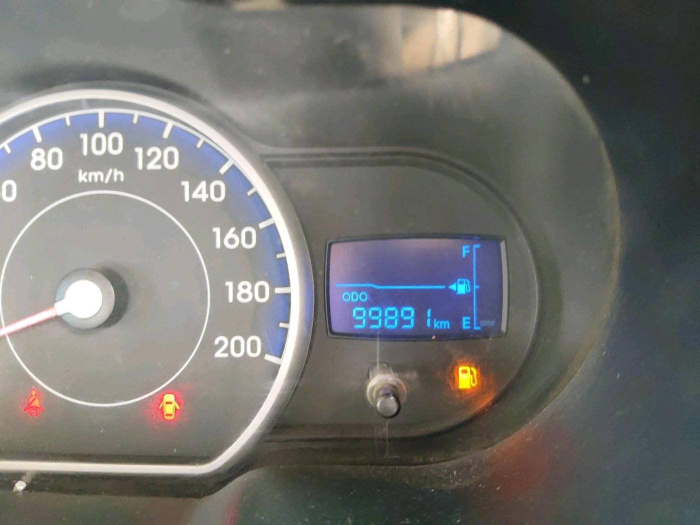 2011 Hyundai i10 SPORTZ 1.2, CNG, Manual, 99,891 km, interior