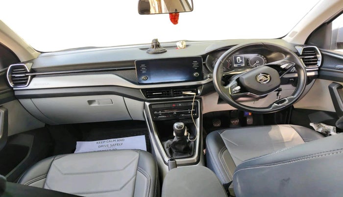 2023 Skoda KUSHAQ AMBITION 1.0L TSI MT, Petrol, Manual, 13,916 km, interior