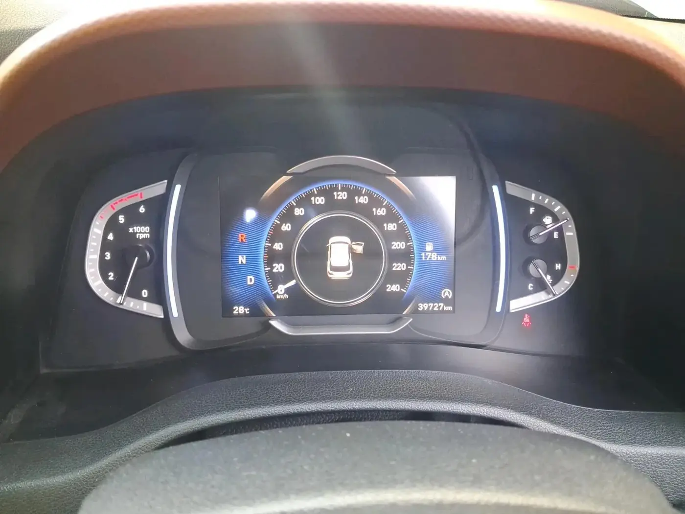 2023 Hyundai ALCAZAR PRESTIGE(O) 1.5 AT 7STR, Diesel, Automatic, 39,727 km, interior