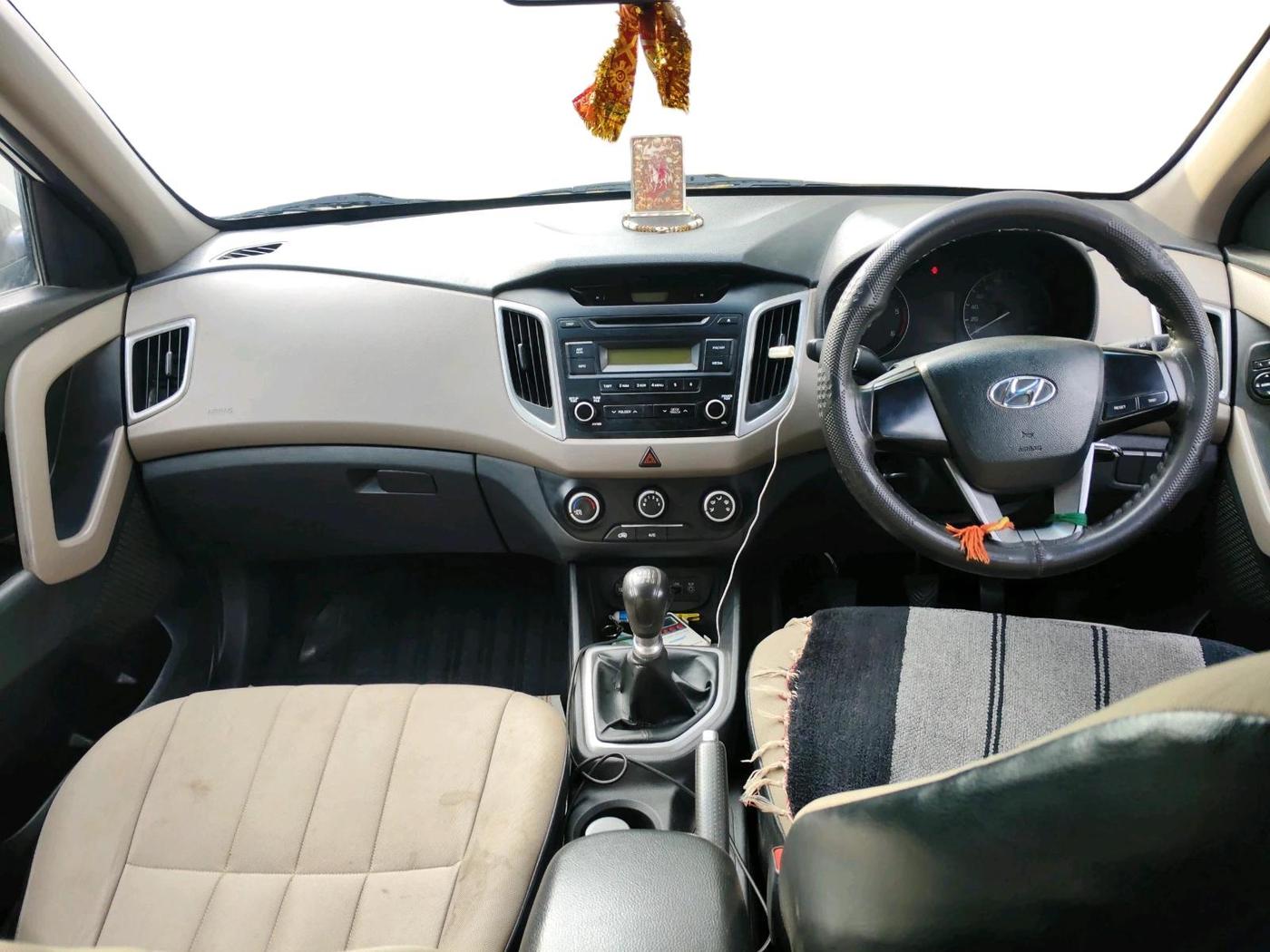 2017 Hyundai Creta E PLUS 1.4 DIESEL, Diesel, Manual, 2,27,982 km, interior