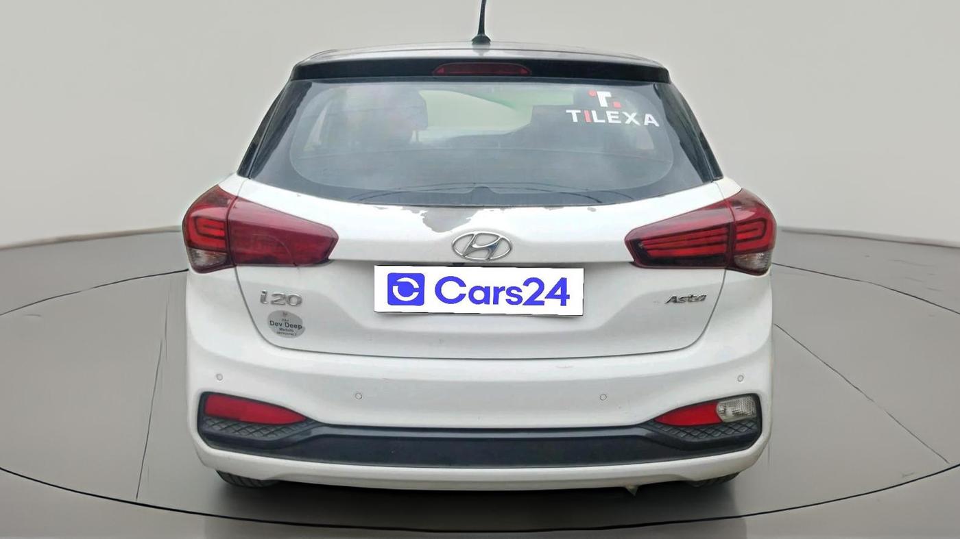 2018 Hyundai Elite i20 ASTA 1.2 DUAL TONE, Petrol, Manual, 1,66,108 km, exterior