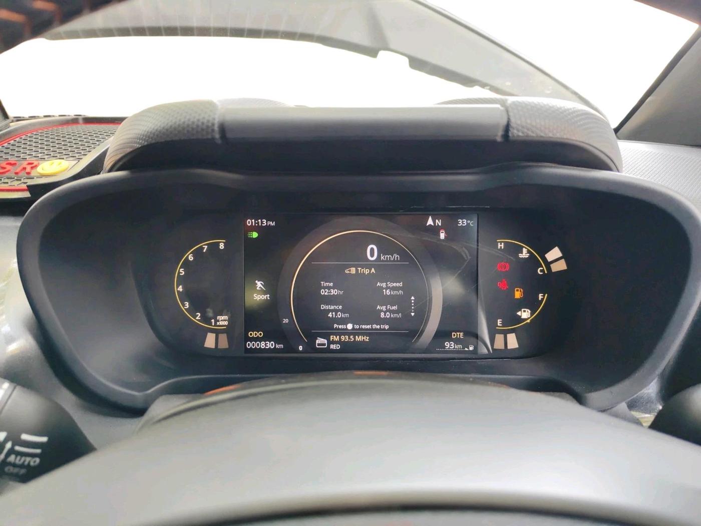 2024 Tata ALTROZ Racer R3, Petrol, Manual, 830 km, interior