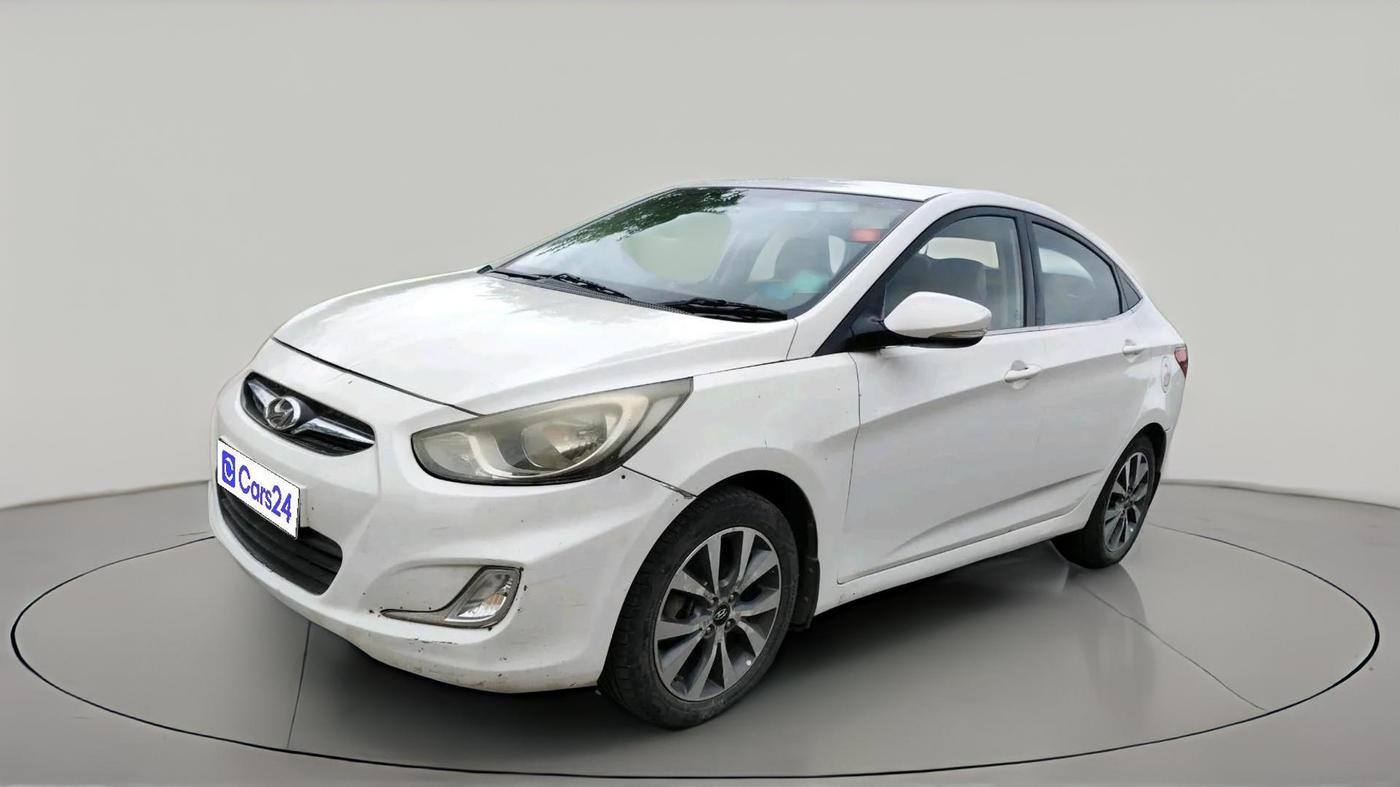 2014 Hyundai Verna FLUIDIC 1.6 VTVT SX, CNG, Manual, 86,908 km, exterior