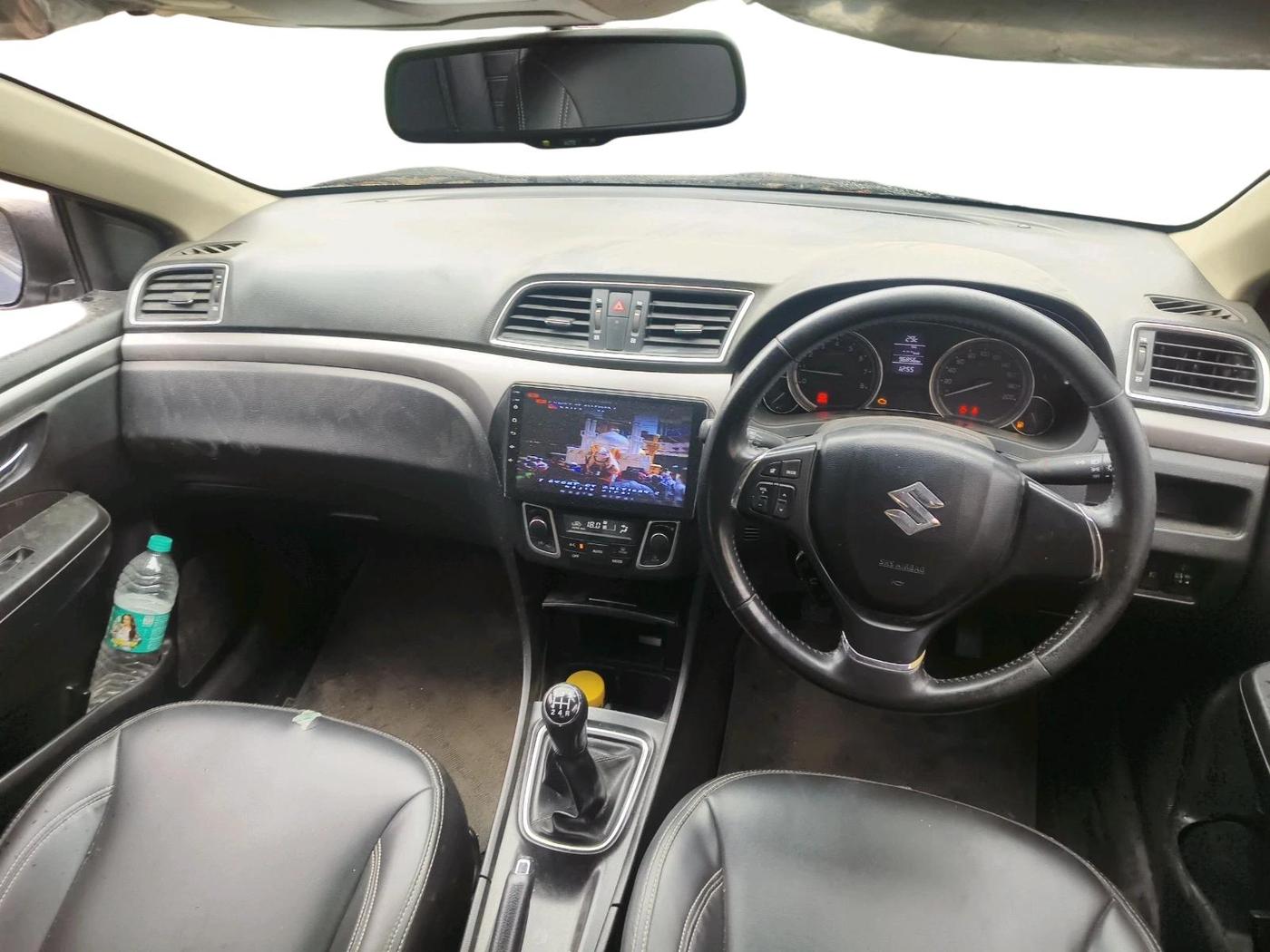 2017 Maruti Ciaz S 1.4 MT PETROL, CNG, Manual, 96,856 km, interior