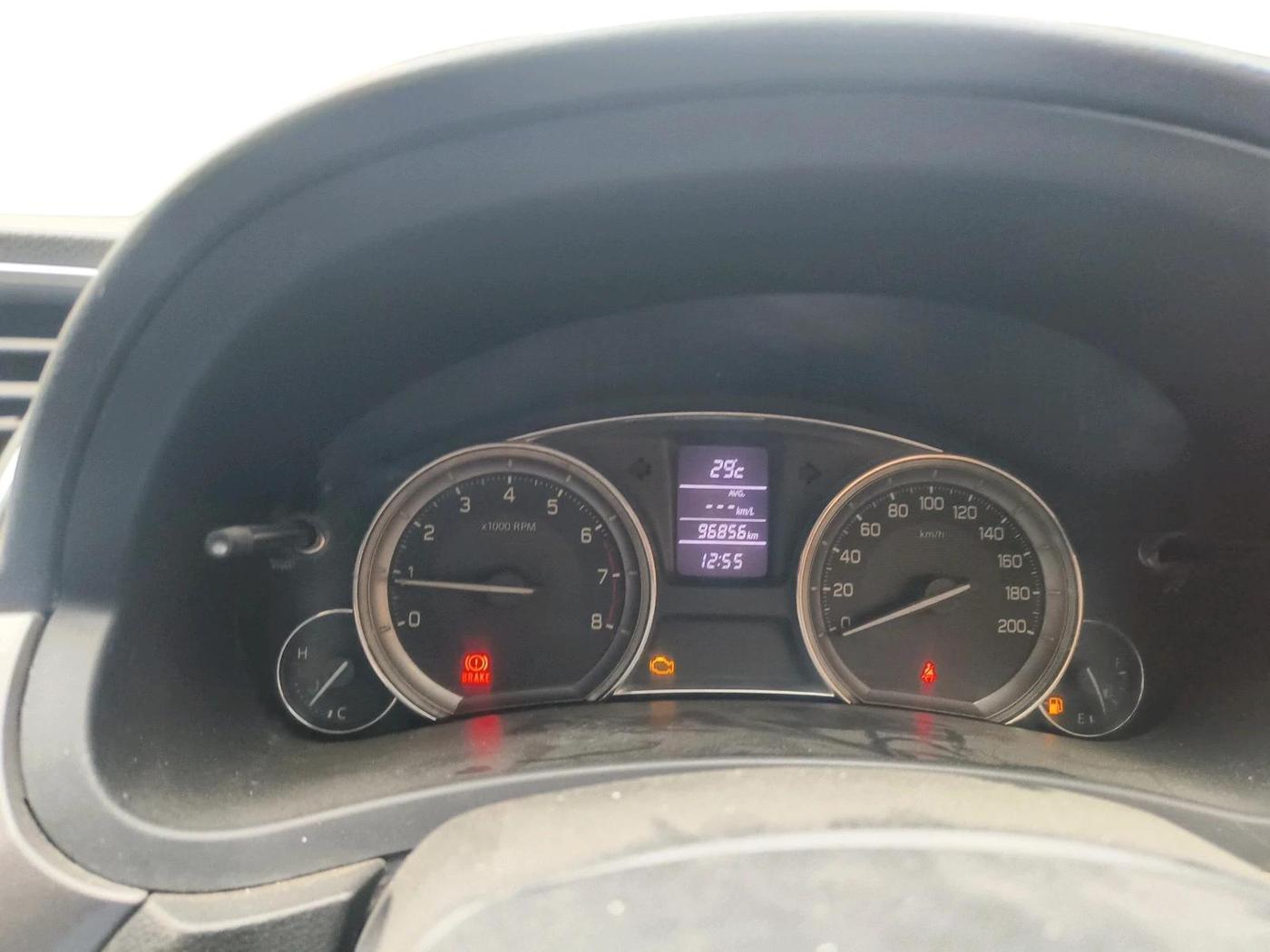 2017 Maruti Ciaz S 1.4 MT PETROL, CNG, Manual, 96,856 km, interior