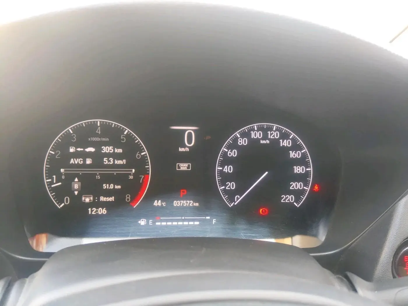 2020 Honda City 1.5L I-VTEC ZX CVT, CNG, Automatic, 37,572 km, interior