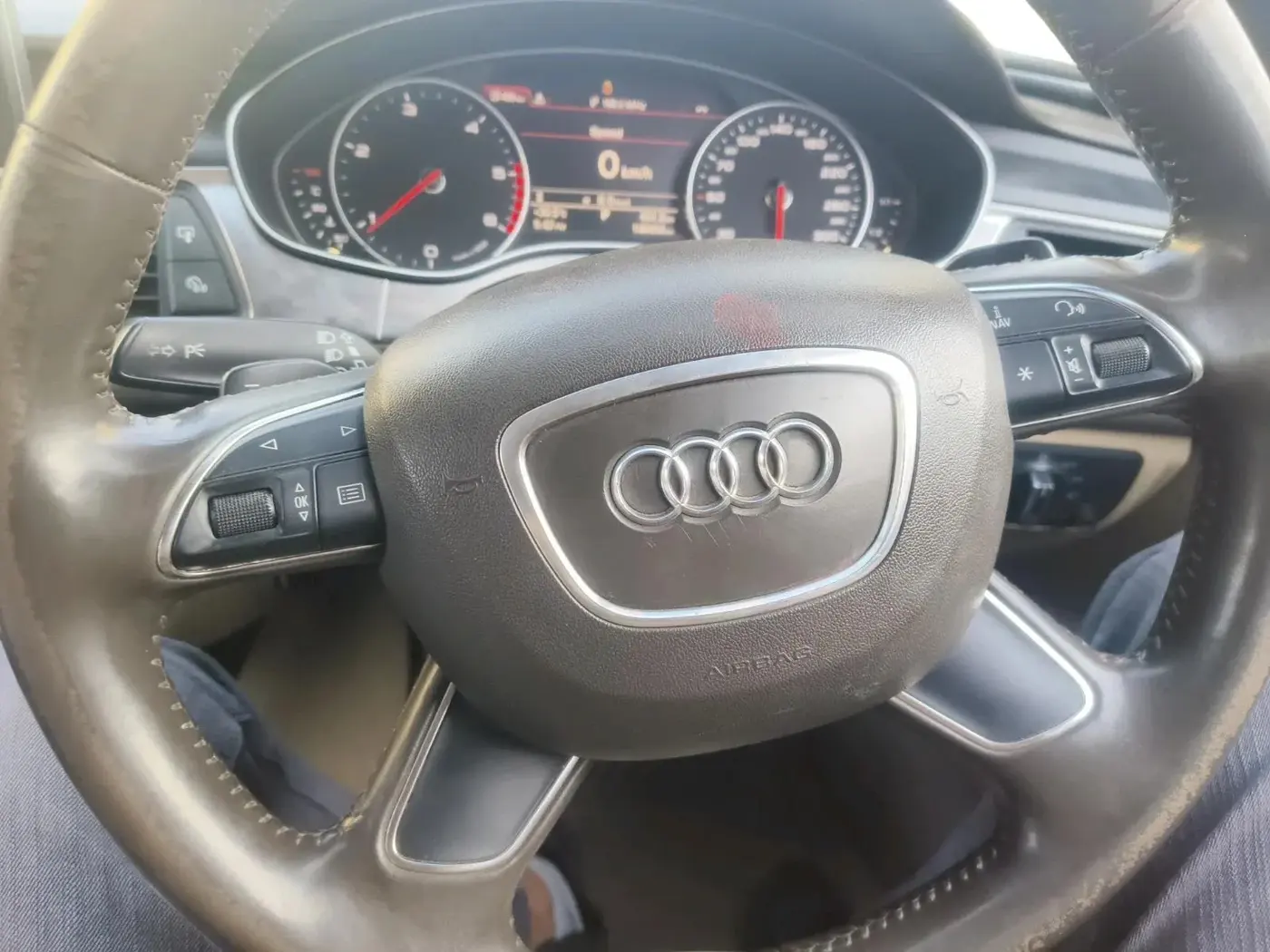 2012 Audi A6 2.0 TDI PREMIUM, Diesel, Automatic, 1,48,434 km, interior