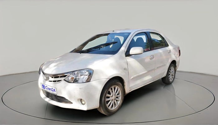 2011 Toyota Etios V, CNG, Manual, 1,60,256 km, exterior
