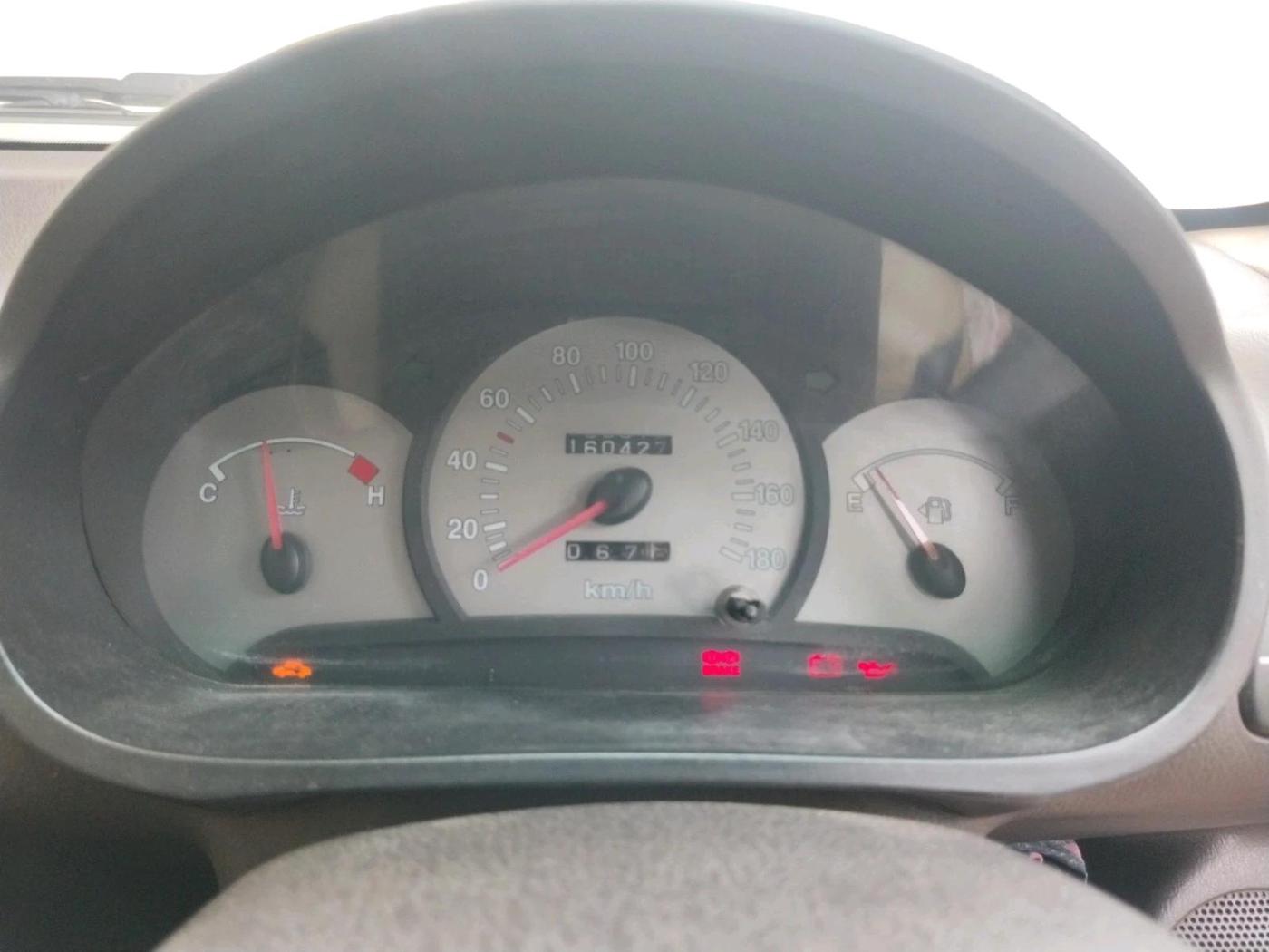 2013 Hyundai Santro Xing GL PLUS, CNG, Manual, 1,60,427 km, interior