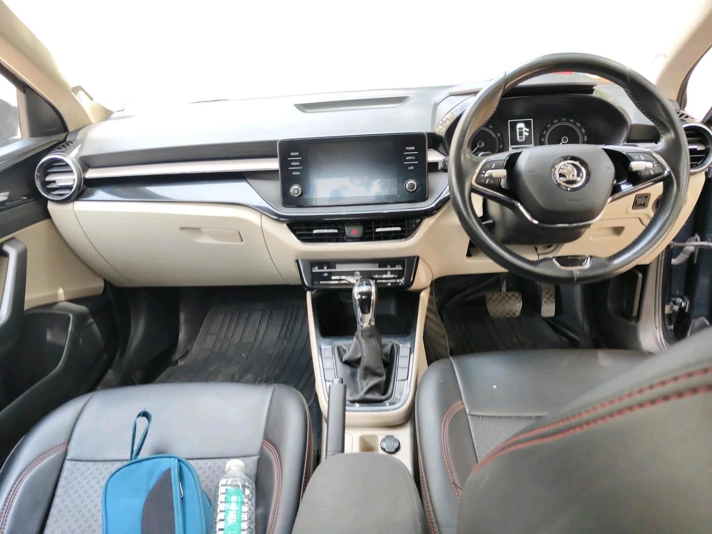 2023 Skoda SLAVIA AMBITION 1.0L TSI AT, Petrol, Automatic, 68,891 km, interior
