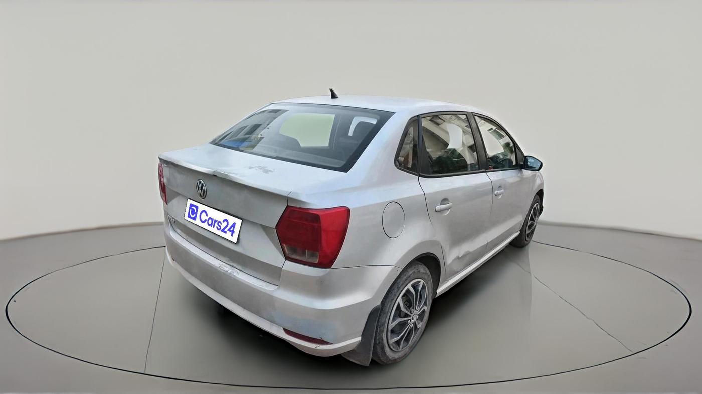 2016 Volkswagen Ameo COMFORTLINE 1.2L, CNG, Manual, 1,42,919 km, exterior