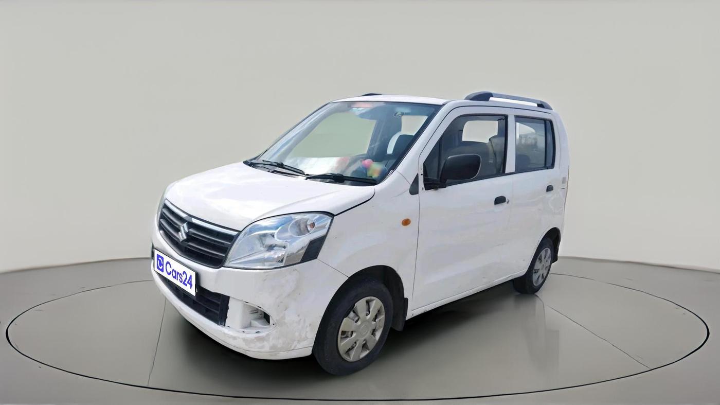 2012 Maruti Wagon R 1.0 LXI CNG, CNG, Manual, 1,33,669 km, exterior