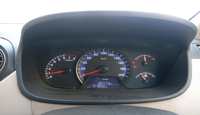 2018 Hyundai Xcent E+, CNG, Manual, 1,31,802 km, interior