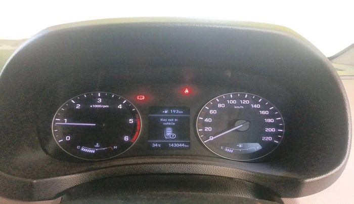 2019 Hyundai Creta SX (O) 1.6 DIESEL, Diesel, Manual, 1,43,044 km, interior