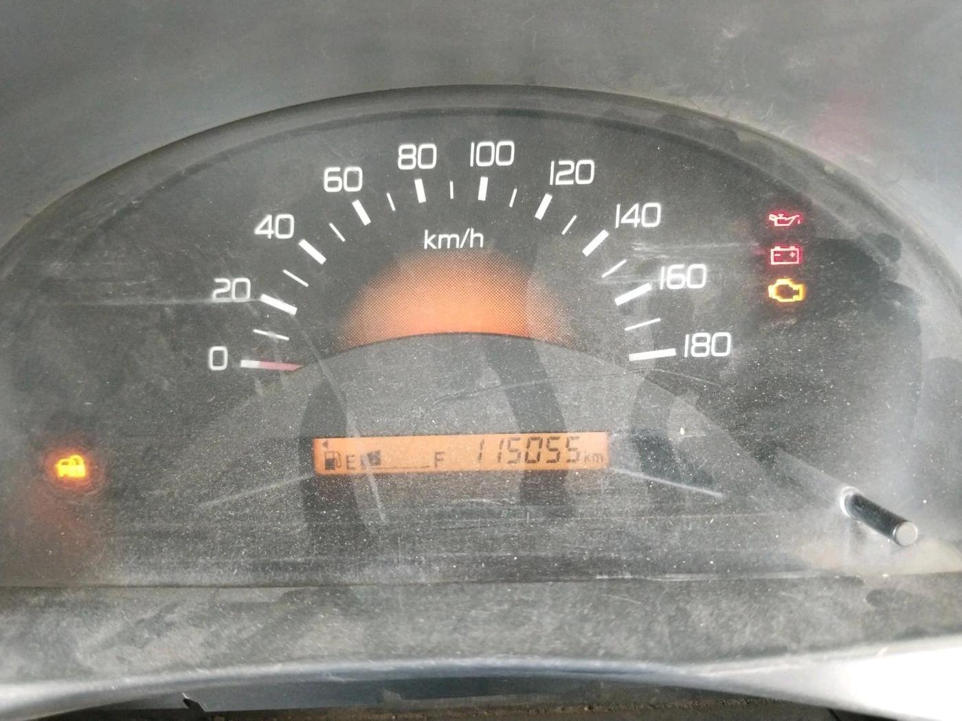 2010 Maruti Wagon R 1.0 LXI, CNG, Manual, 1,15,055 km, interior