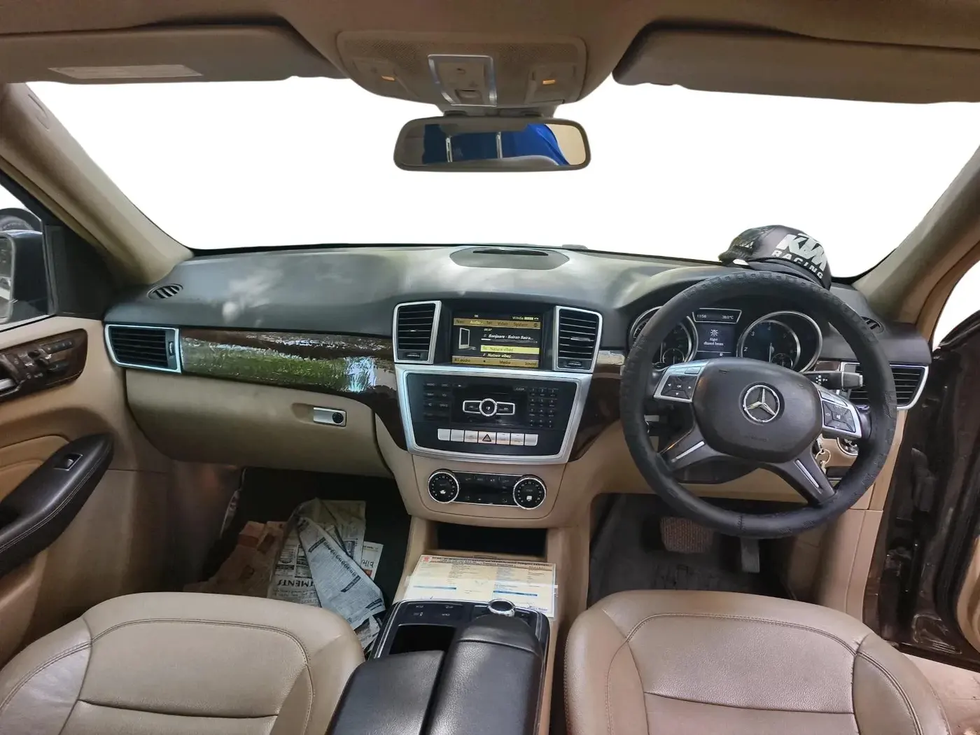 2012 Mercedes Benz Ml Class 350 CDI, Diesel, Automatic, 1,69,680 km, interior