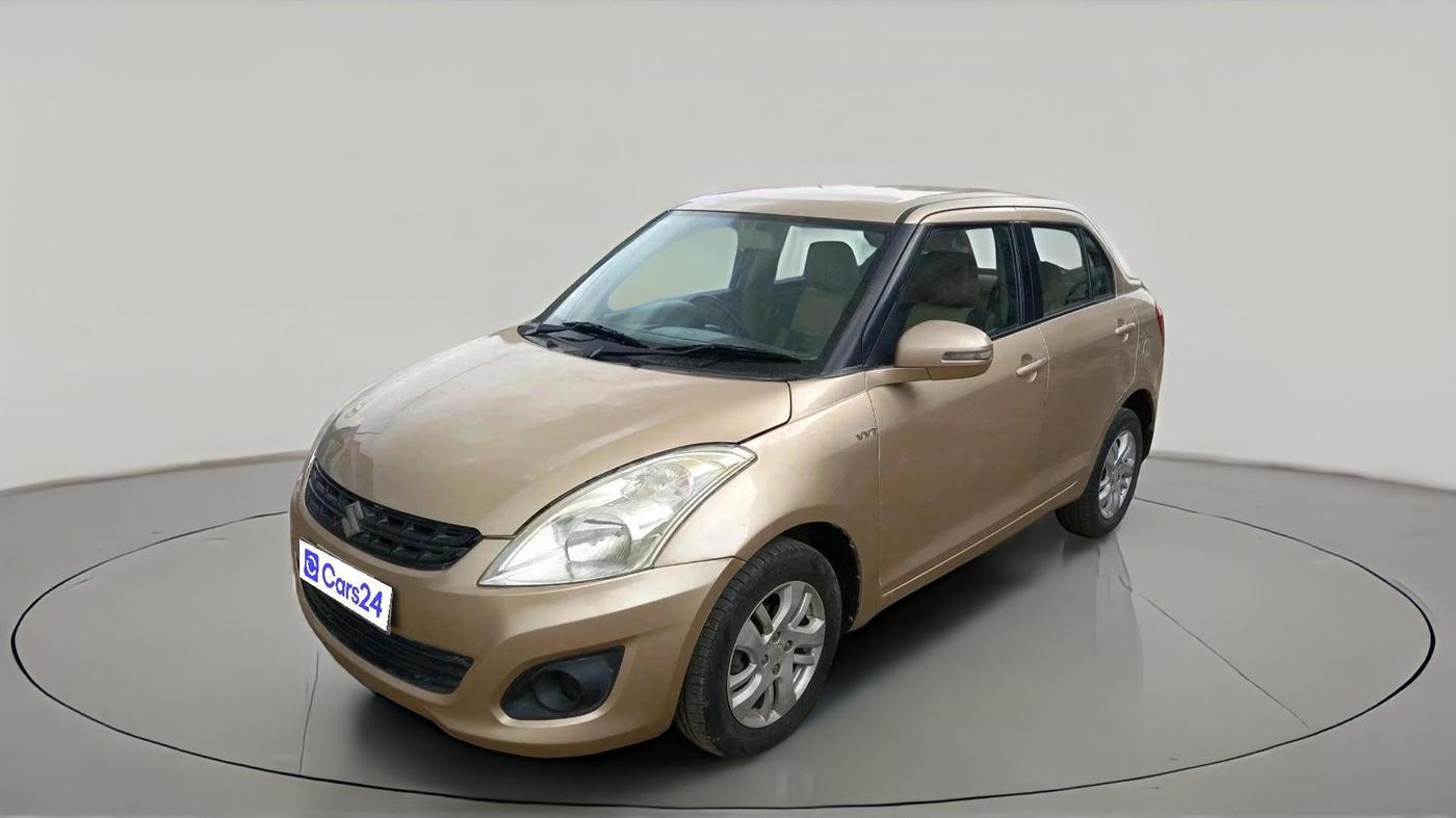 2012 Maruti Swift Dzire ZXI, CNG, Manual, 1,25,660 km, exterior