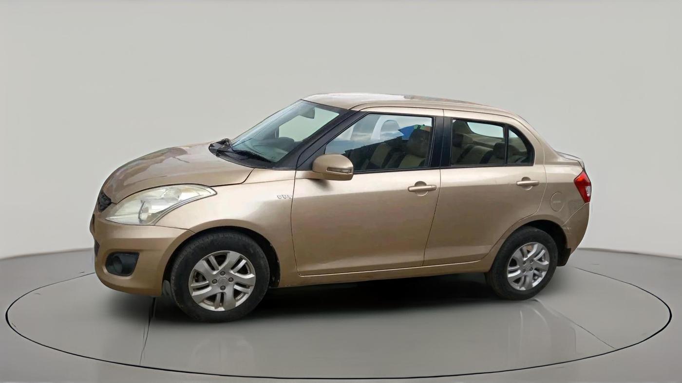 2012 Maruti Swift Dzire ZXI, CNG, Manual, 1,25,660 km, exterior