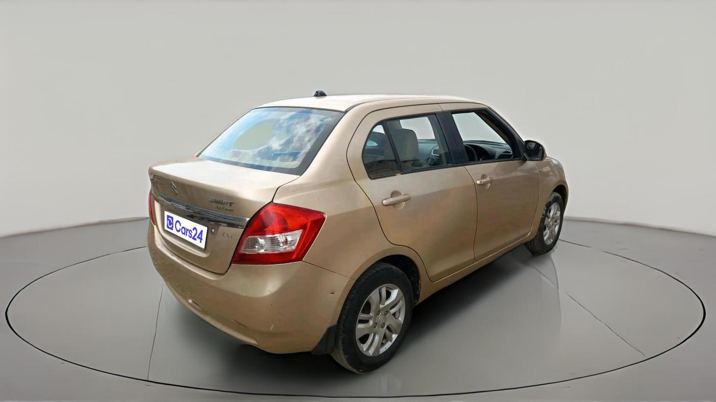 2012 Maruti Swift Dzire ZXI, CNG, Manual, 1,25,660 km, exterior