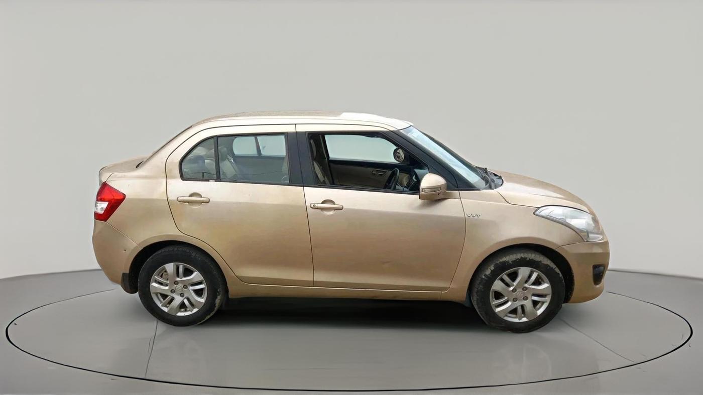 2012 Maruti Swift Dzire ZXI, CNG, Manual, 1,25,660 km, exterior