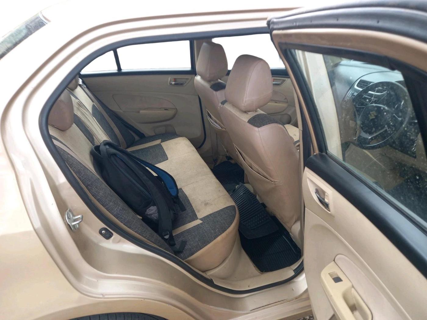 2012 Maruti Swift Dzire ZXI, CNG, Manual, 1,25,660 km, interior
