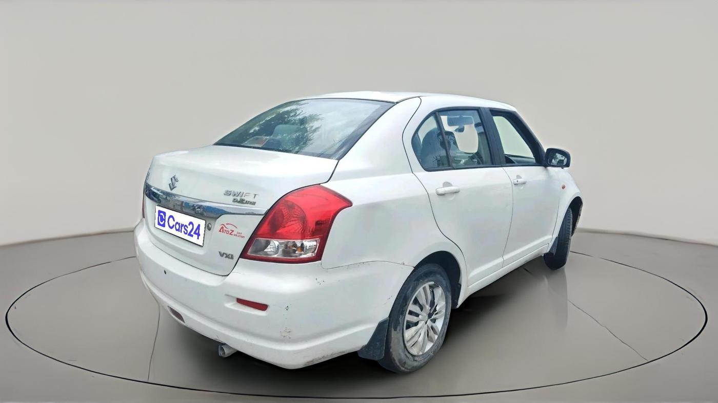 2010 Maruti Swift Dzire VXI, Petrol, Manual, 87,159 km, exterior