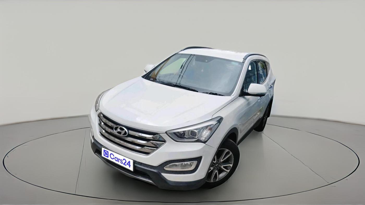 2014 Hyundai Santa Fe 2 WD AT, Diesel, Automatic, 1,25,637 km, exterior