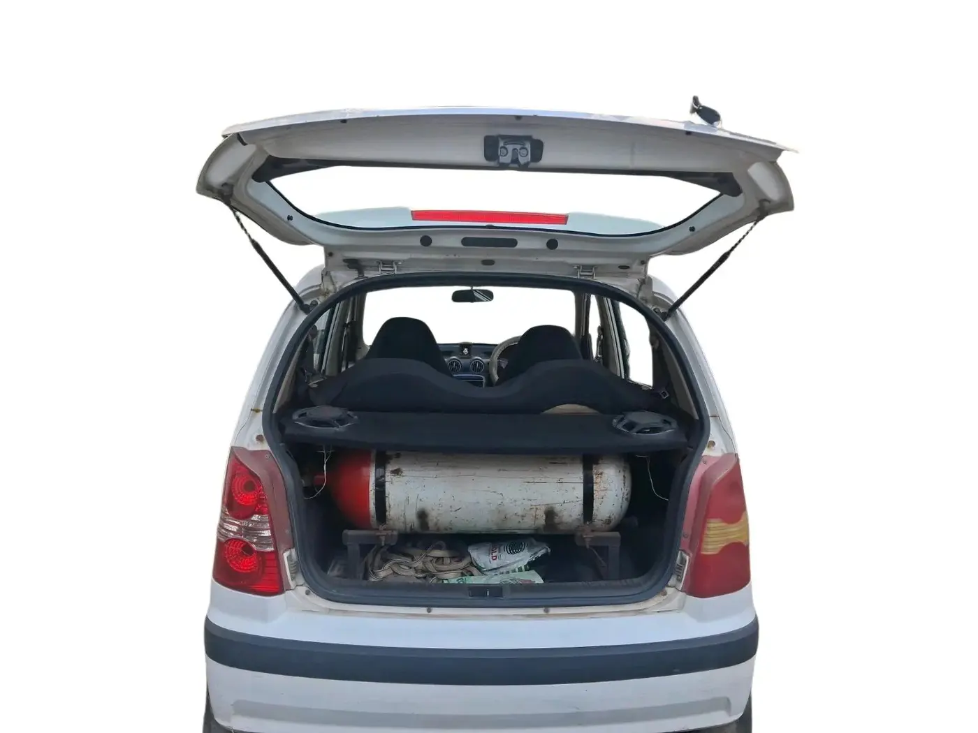 2011 Hyundai Santro Xing GLS, CNG, Manual, 72,775 km, exterior
