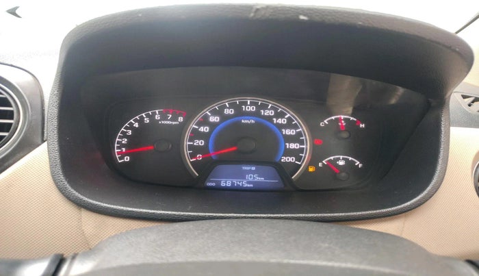 2017 Hyundai Grand i10 SPORTZ 1.2 KAPPA VTVT, CNG, Manual, 68,745 km, interior