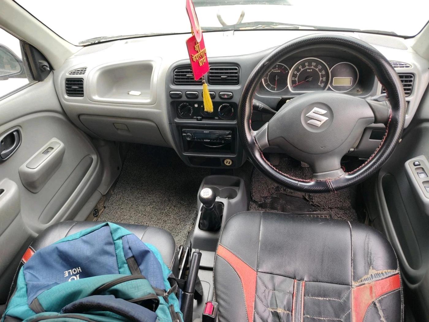 2011 Maruti Alto K10 VXI, CNG, Manual, 1,41,844 km, interior