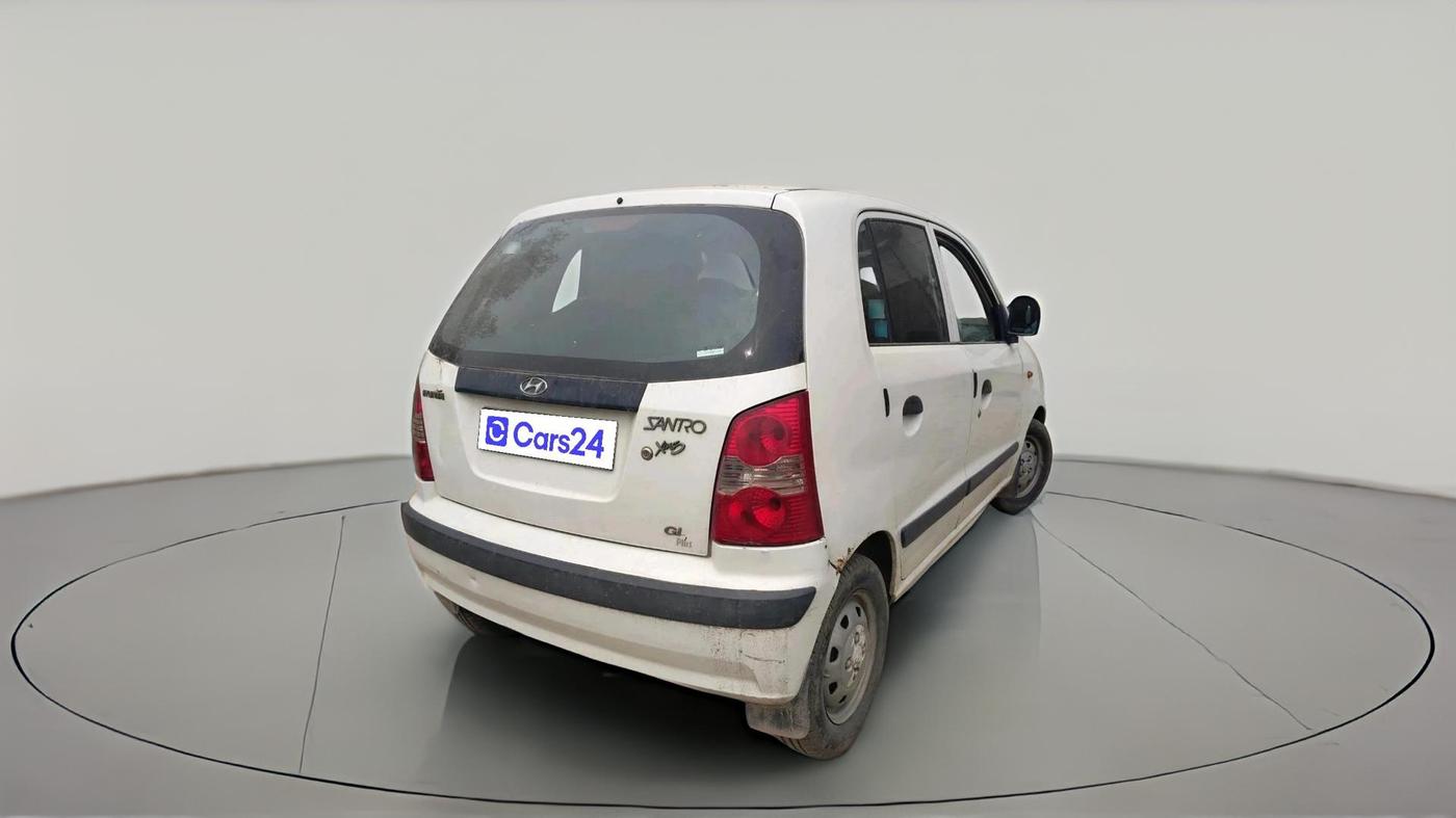 2012 Hyundai Santro Xing GL, CNG, Manual, 74,937 km, exterior