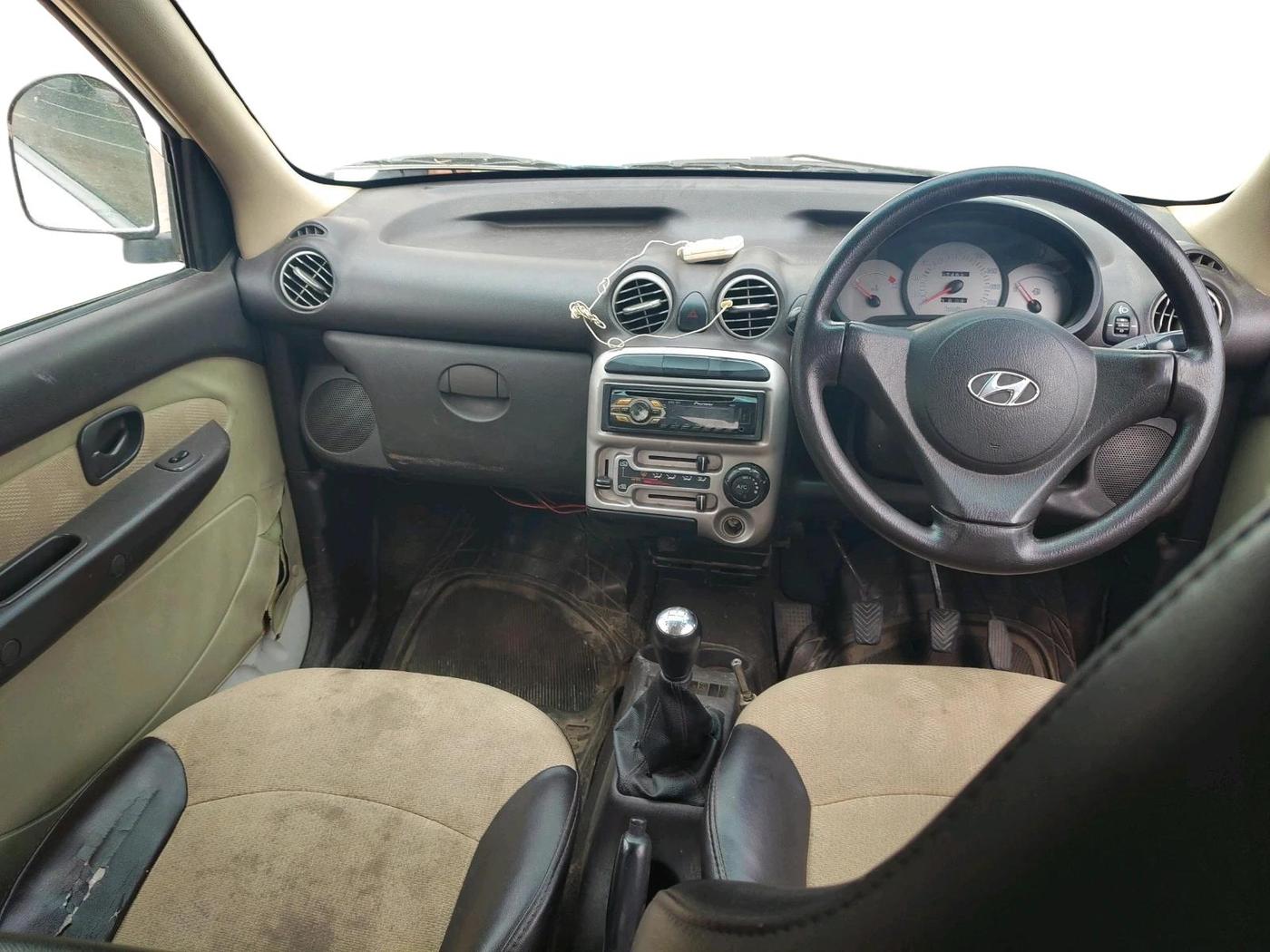 2012 Hyundai Santro Xing GL, CNG, Manual, 74,937 km, interior