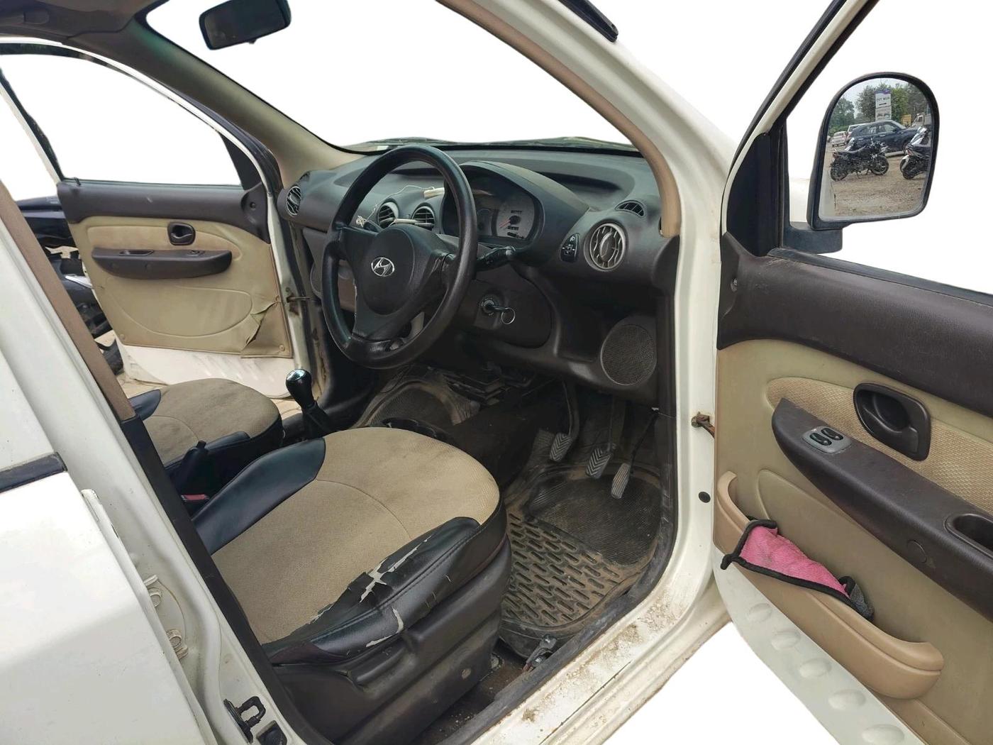 2012 Hyundai Santro Xing GL, CNG, Manual, 74,937 km, interior