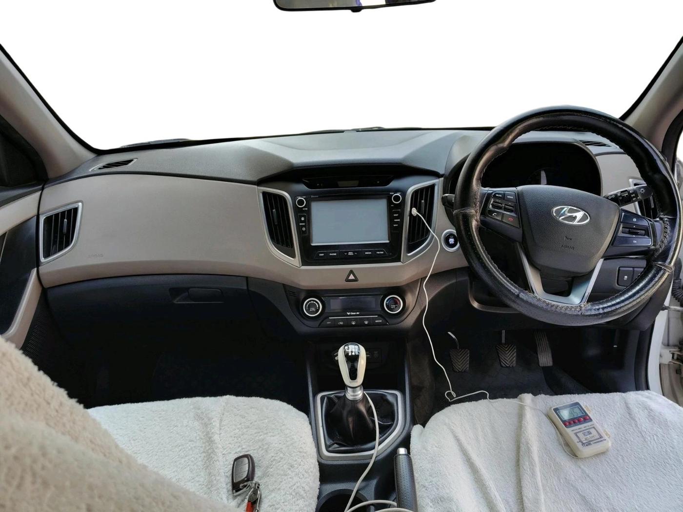 2016 Hyundai Creta SX 1.6 DIESEL, Diesel, Manual, 1,15,399 km, interior