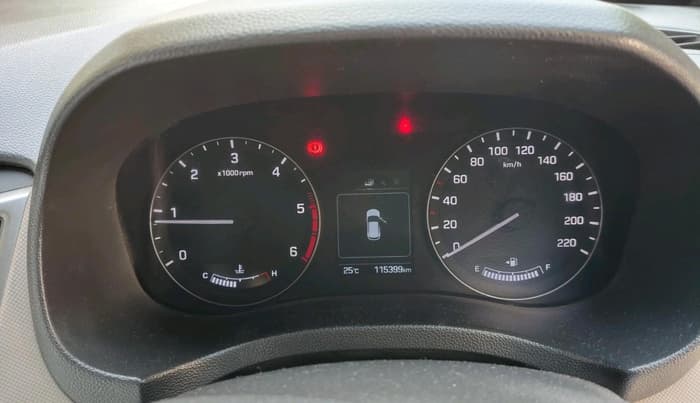 2016 Hyundai Creta SX 1.6 DIESEL, Diesel, Manual, 1,15,399 km, interior
