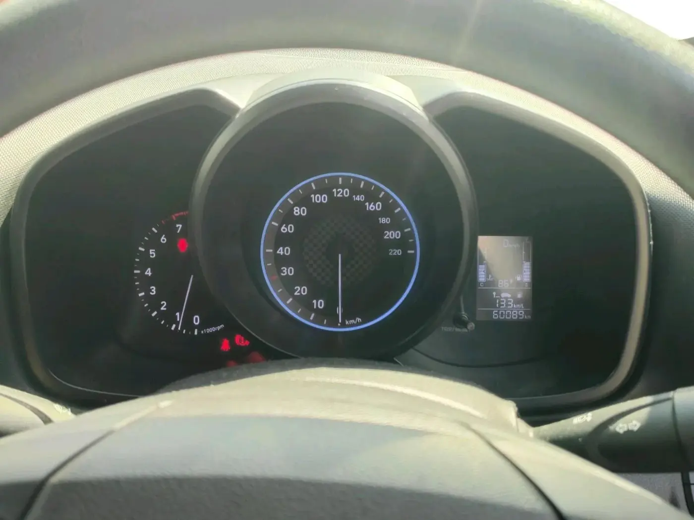 2020 Hyundai VENUE S 1.2, Petrol, Manual, 60,089 km, interior