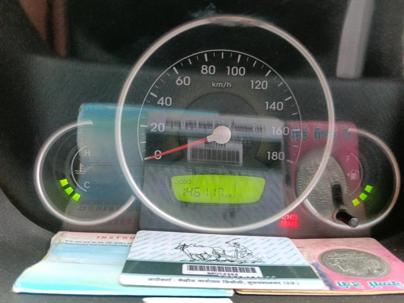 2014 Hyundai Eon MAGNA +, CNG, Manual, 1,46,117 km, interior
